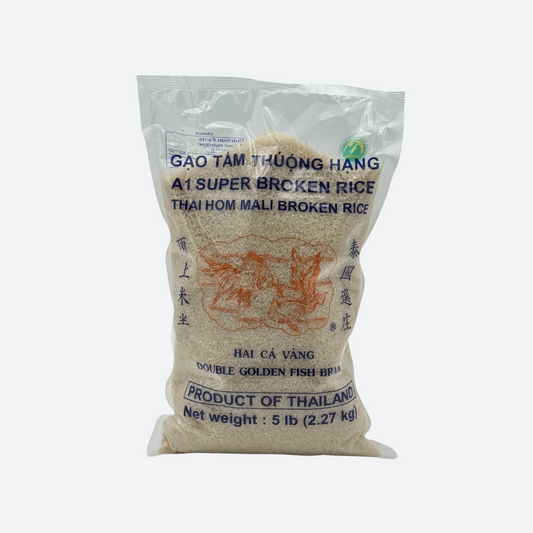 A1 Super Jasmine Broken Rice 5 lb | Thai Hom Mali Broken Rice